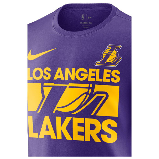 Nike Ανδρική κοντομάνικη μπλούζα Los Angeles Lakers NBA Courtside Tee